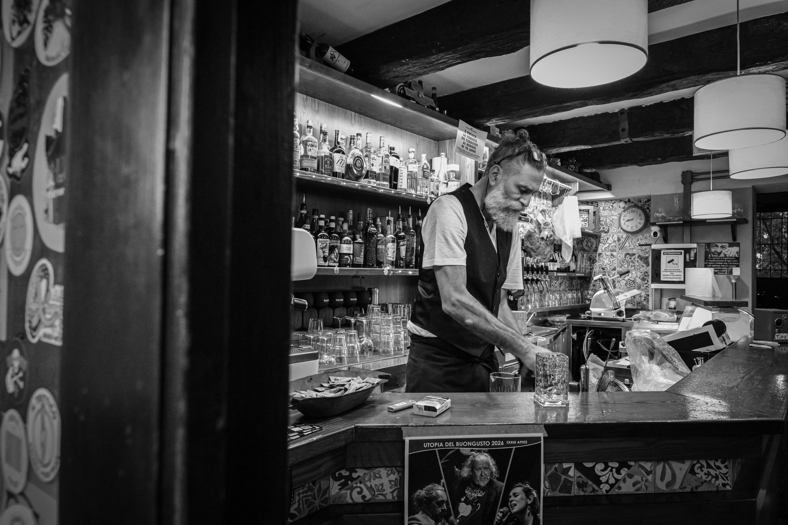 Papacqua – Szene aus dem Restaurant